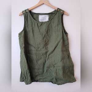 NPL forest green tank, M/L